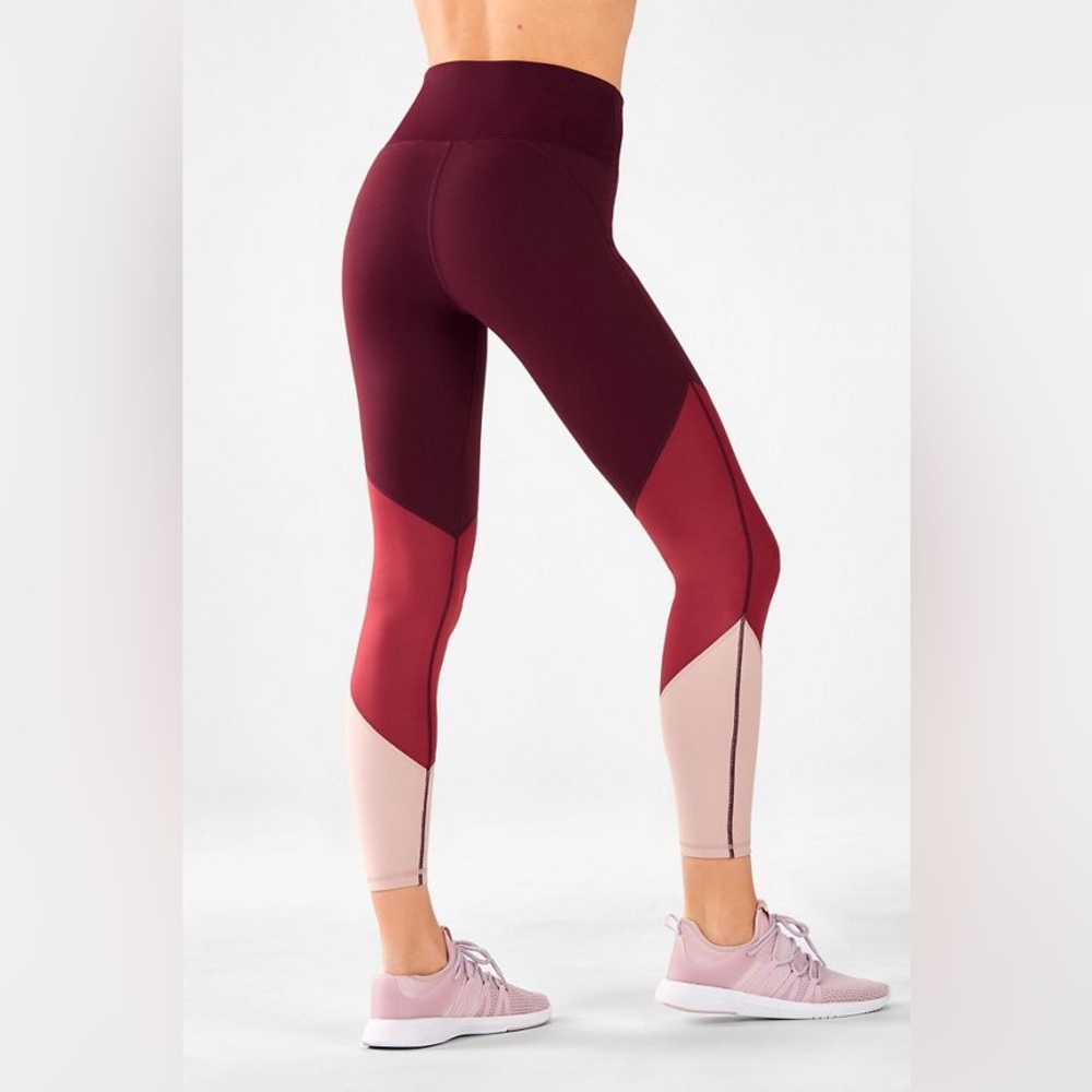 Fabletics Zone High Waisted 7/8 Leggings Powerhold Medium